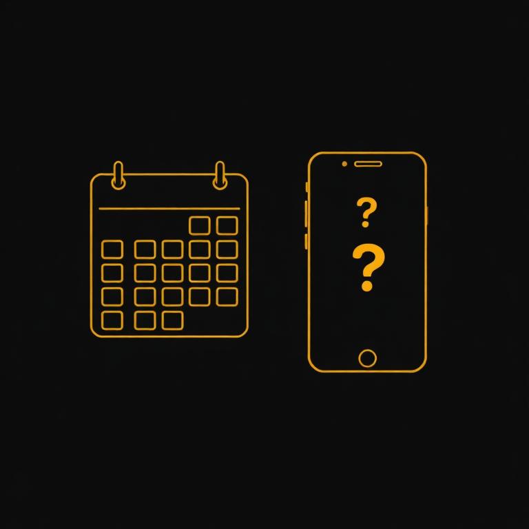 EMPTY SALES CALENDAR